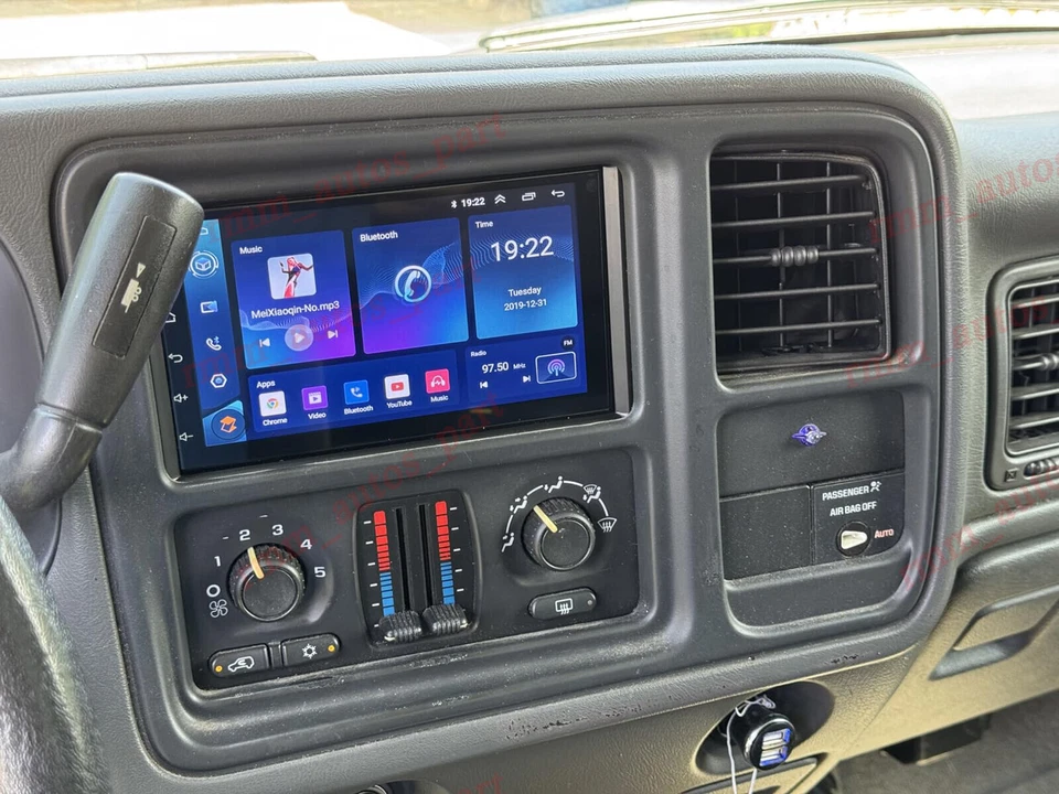 CarPlay For 2007 GMC Sierra 1500 2500 3500 Classic Car Radio Stereo Android 14 — 第 4/4 张图片