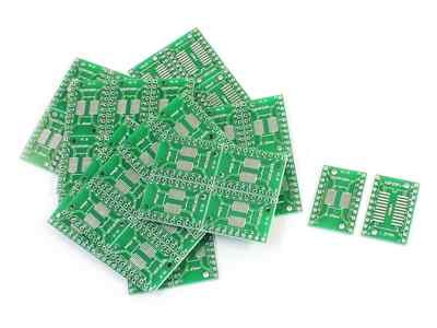 4 PCs SMD SOP20 SSOP20 TSSOP20 to DIP20 2 Sides Adapter PCB IC Converter Plate