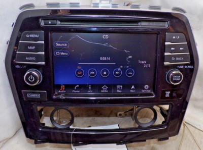 16 17 18 Nissan Maxima Radio Cd NON-BOSE Gps Navigation & Card 25915-9DD0E FDX57