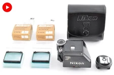 [Exc+5] Nikon F Photomic FTN View Finder Black w/ Two focusing screens #9078