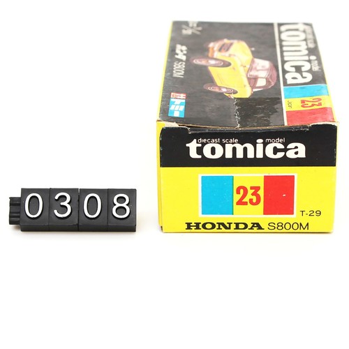 New Tomica 23 Honda S800 M Scale 1/51 Made in Japan Tomy Diecast Vintage - Picture 10 of 11