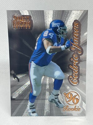Cedric Jones 1996 Select Certified Edition Premium Stock #86 Rookie Card