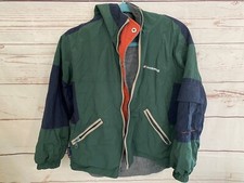 LONDON FOG Kids Unisex Fleece Lined Hooded Jacket Green