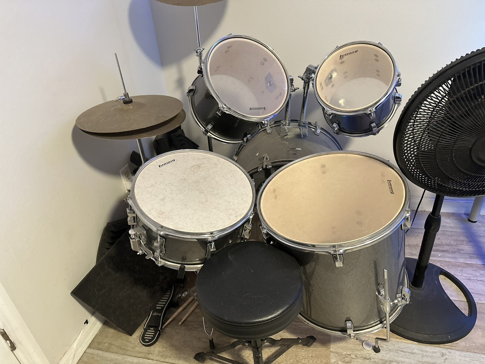 ludwig drum set eBay