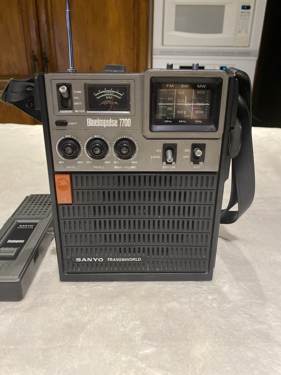SANYO　Blueimpulse RP-7700 2台　トランシーバー1台 SANYO Blueimpulse RP-7700 2台 トランシーバー1台 サンヨー