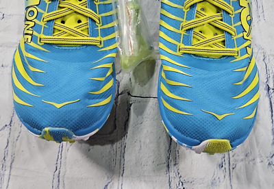 Hoka One One MENS SZ 13 Evo XC Spikes Track Cross Country Blue