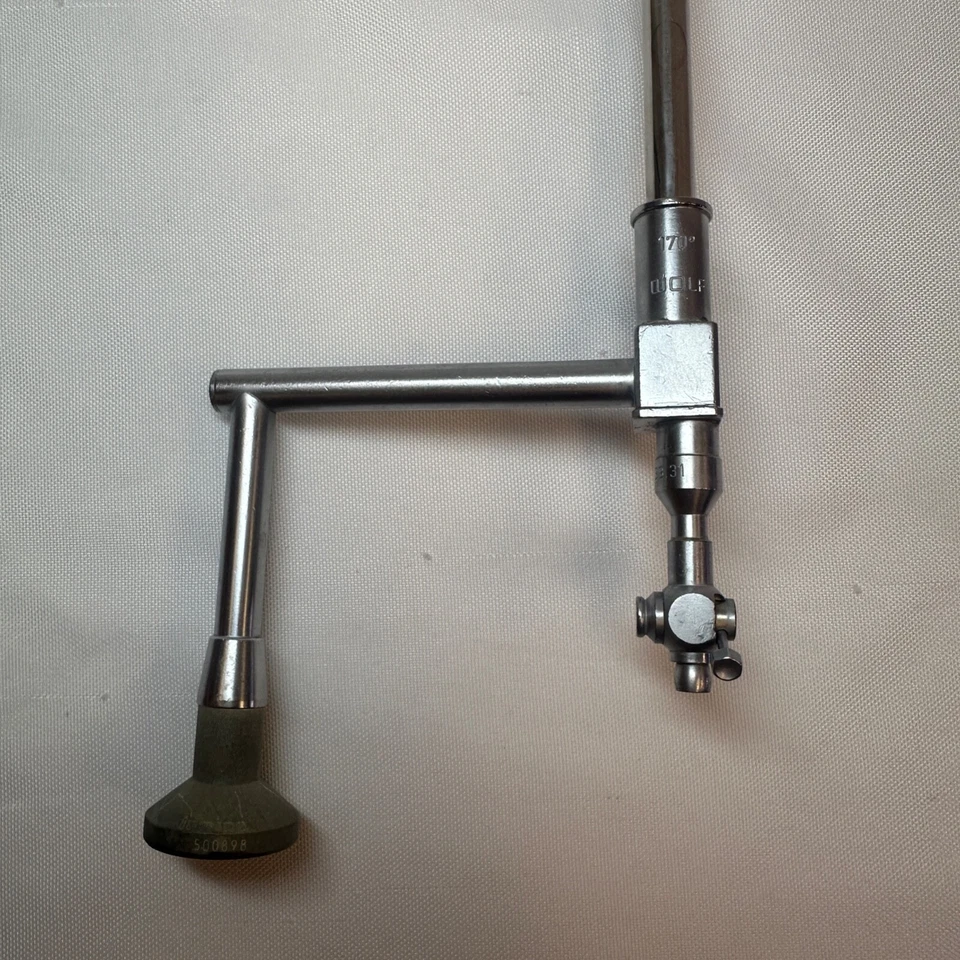 Laparoscópio operacional R. Wolf Lumina 4939.31 10mm X 170° com adaptador de instrumento - Imagem 4 de 4