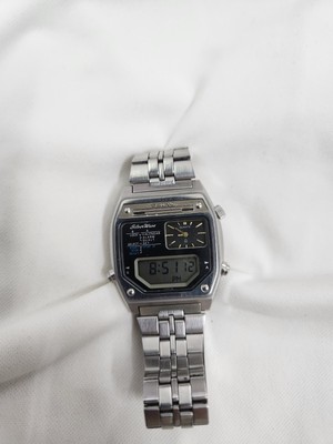 Fully Working Seiko H239-5040 Silverwave Watch Ana-Digi Fully Working Seiko H239-5040 Silverwave Watch Ana-Digi