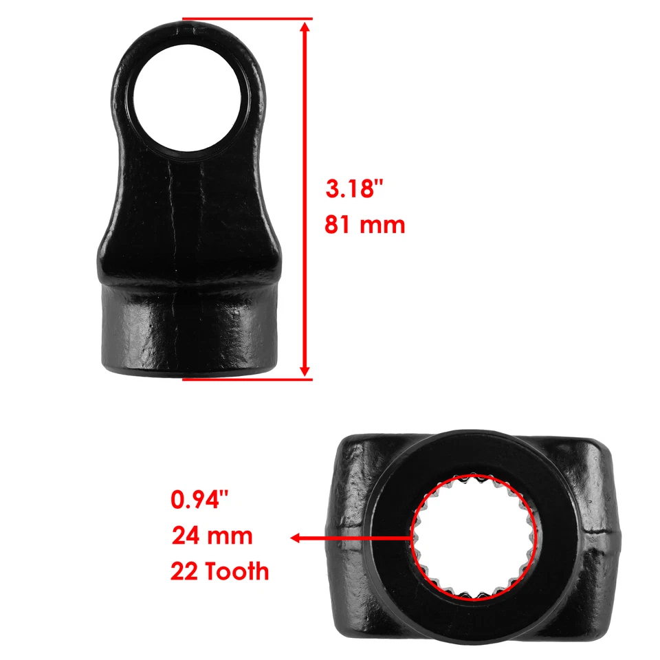 Yugo de eje de hélice de transmisión trasera para Polaris Ranger Serie 10 / Serie 11 2X4 4X4 6X6 Foto 2 de 4