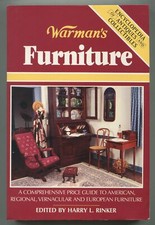Harry L RINKER / Warman's Furniture 1st Edition 1993