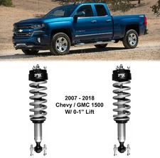 Fox Shox Front Lift Coilovers Shocks Fits 07-18 Chevy Silverado GMC Sierra 1500
