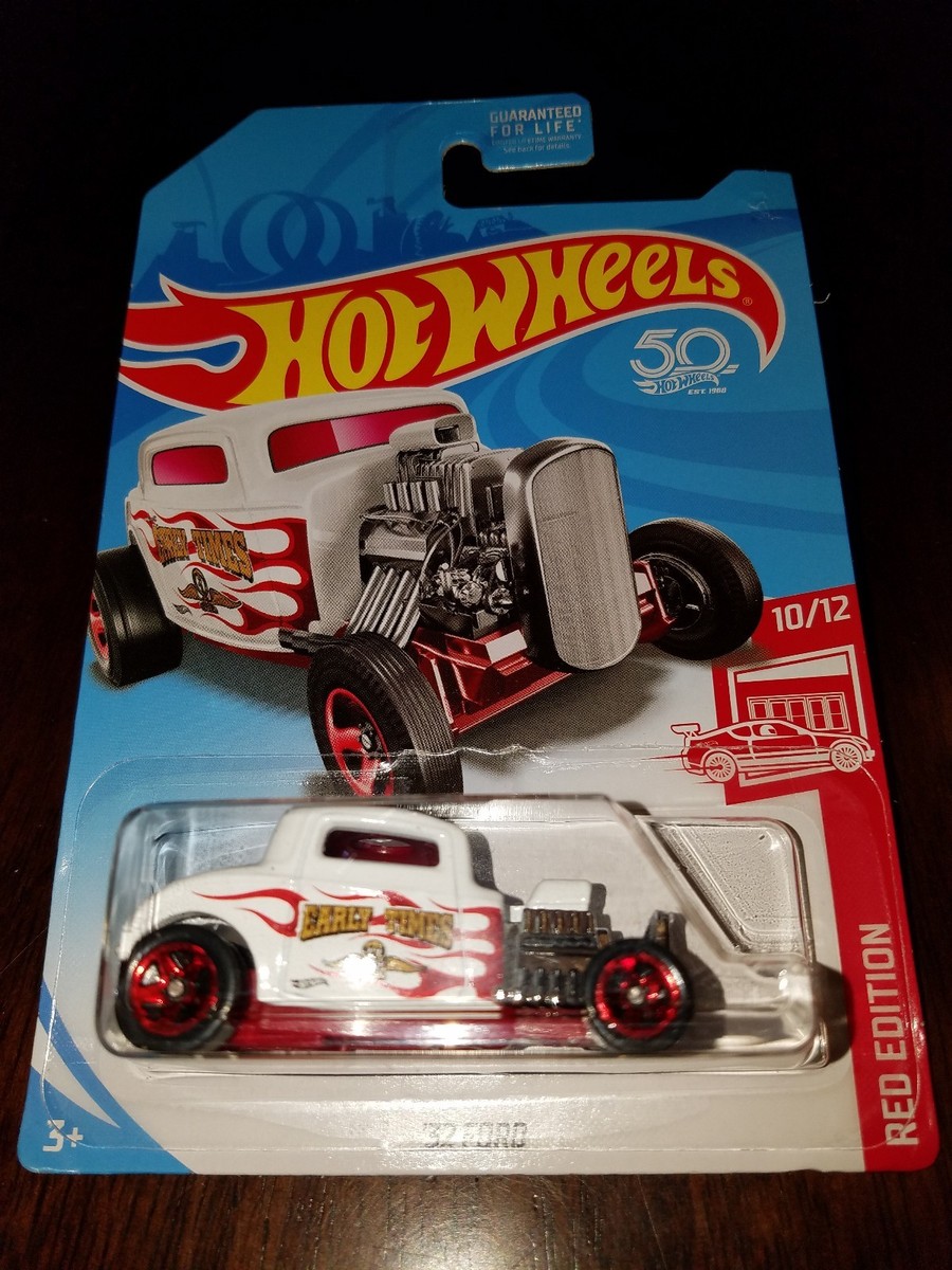 Hot Wheels 2018 '32 Ford HW Red Edition Target Exclusive #10/12