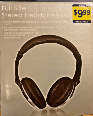 Full Size Stereo Headphones