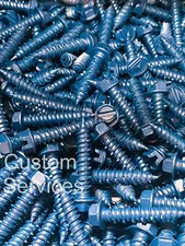 Hex Washer Head 1/4 x 1-1/4 or 1-3/4 Long Concrete Masonry Screws Tapcon