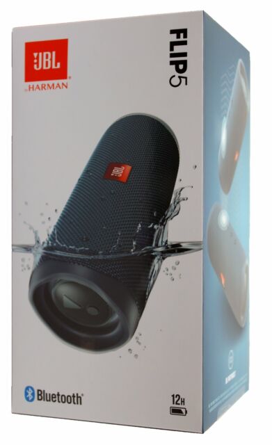 JBL Flip 5 Waterproof Portable Rechargeable Bluetooth Speaker- Blue *FLIP5BLU