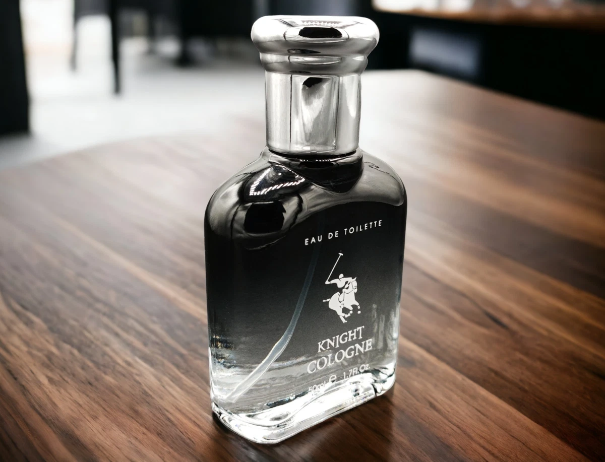 50ML KNIGHT COLOGNE MENS BLACK POLO EDT EAU DE TOILETTE