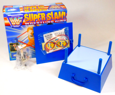 WWF JUSTOYS BENDEMS SUPER SLAM レスリングリング WWF JUSTOYS BEND EMS SUPER SLAM WRESTLING RING CASE 1996 NEW | eBay