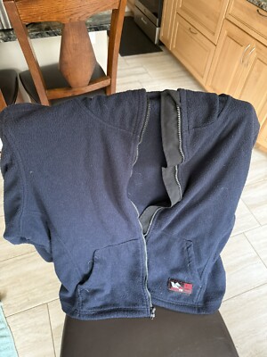 True North Dragonfur Nomex Fleece Jacket, Navy, XLarge Tall