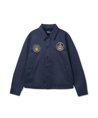 (残りわずか)Ralph Lauren コート ブルー ジャケット Genuine Polo Ralph Lauren Satin utility jacket - navy | eBay