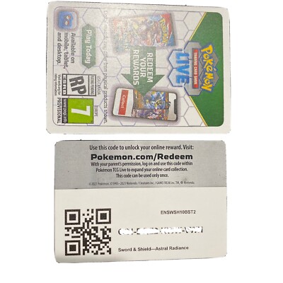 Pokemon TCG * Unused * Code Card - Sword & Shield Pack - redeem yourself! | eBay Pokemon TCG * Unused * Code Card - Sword & Shield Pack - redeem yourself! | eBay