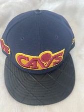 New Era 9Fifty Cleveland Cavaliers Cavs NBA Black Snapback Hat Hardwood Classic