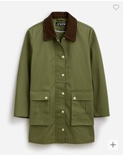 Bnwt Heritage Barn Jacket In Waxed Cotton Twill. Rrp £221