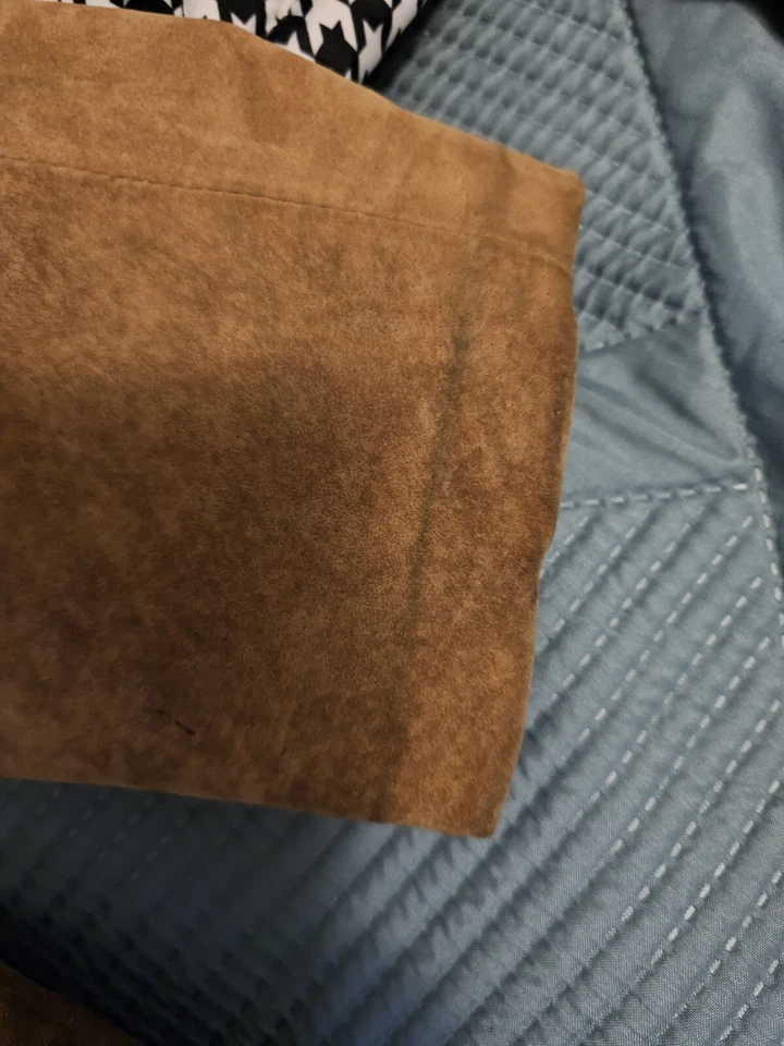 Chaqueta Abrigo St Johns Bay Mediano Lavable Gamuza Marrón  Foto 4 de 4