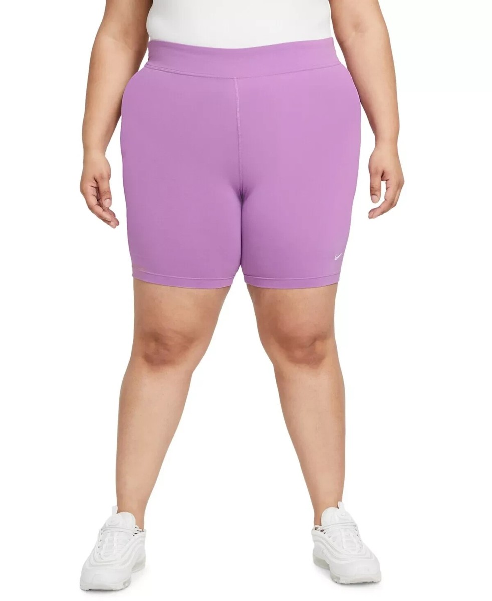 Nike Sportswear Plus Size Women's Essential Mid-Rise Bike Shorts, Size 2X