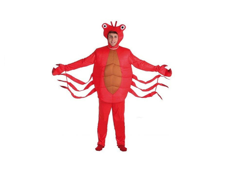 Crab costume Disfraz de cangrejo DIY