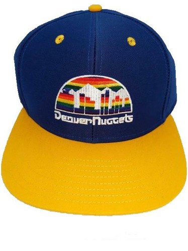 Chapeau casquette Adidas Denver Nuggets pour homme Flatbrim Snapback neuf HWC - Photo 1 sur 8