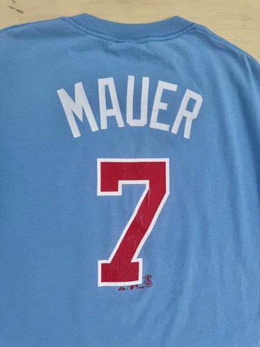 2008 Majestic Minnesota Twins Joe Mauer Baseball Jersey Shirt - Picture 2 of 7