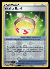 Pokemon - Vitality Band 185/202 - Reverse Holo  - Sword & Shield - NM/M