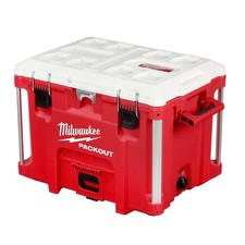 MILWAUKEE 40 Quart Hard Cooler - 5-Day Ice, Drain Plug Included,