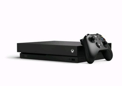 Microsoft Xbox One X 1tb + Controller Gaming 4k Konsole Schwarz