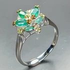 Fashion Gemstone Natural Onyx Ring 925 Sterling Silver Size 8 /R468235
