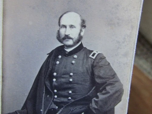 12th Illinois Infantry General Augustus Louis Chetlain cdv photograph