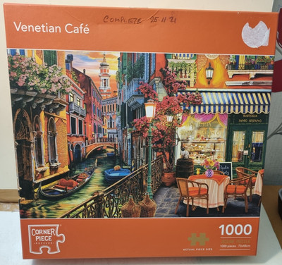 1000 piece jigsaw by Corner Piece   ''Venetian Cafe''