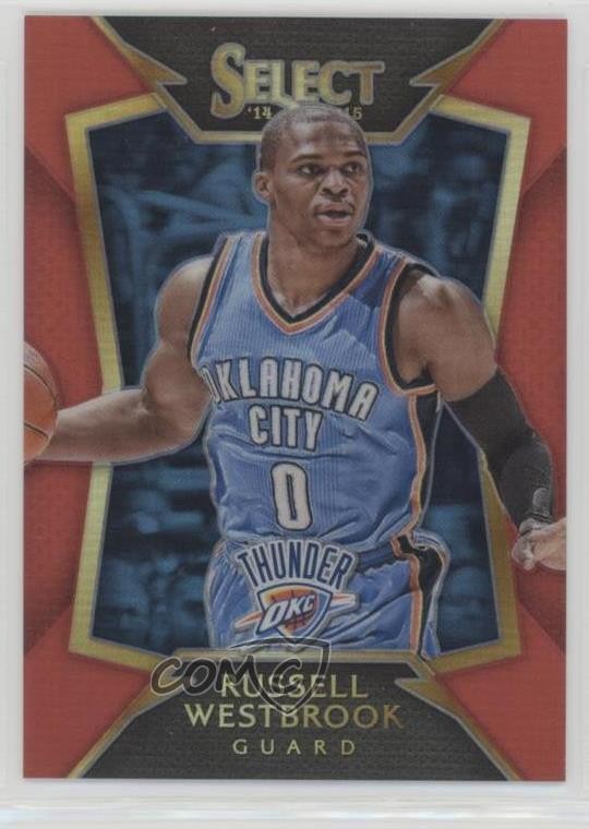2014-15 Panini Select Concourse Red Prizm /149 Russell Westbrook #78