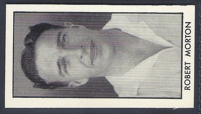 THOMSON (DC) - FOOTBALL STARS 1957 - #18 - LUTON - ROBERT MORTON