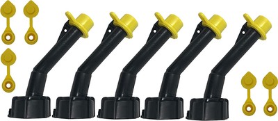 Super Spouts Gas Can Spout for Blitz Old Style Nozzles with Caps and Vents. 5...