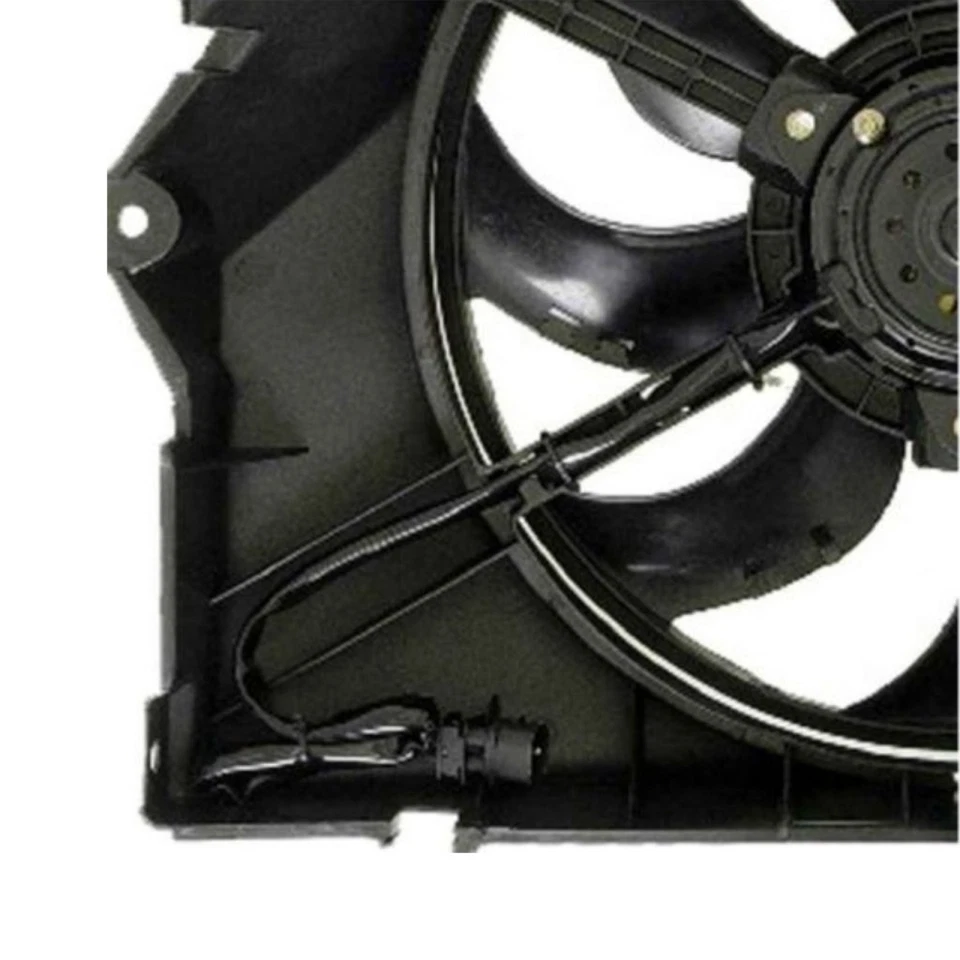 Ventilador condensador para BMW 318i/325i 1993 1994 1995 | Conector macho | Montaje cepillado Foto 3 de 4