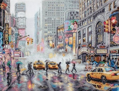 LetiStitch Counted Cross Stitch Kit New York / Range: Cities L8012