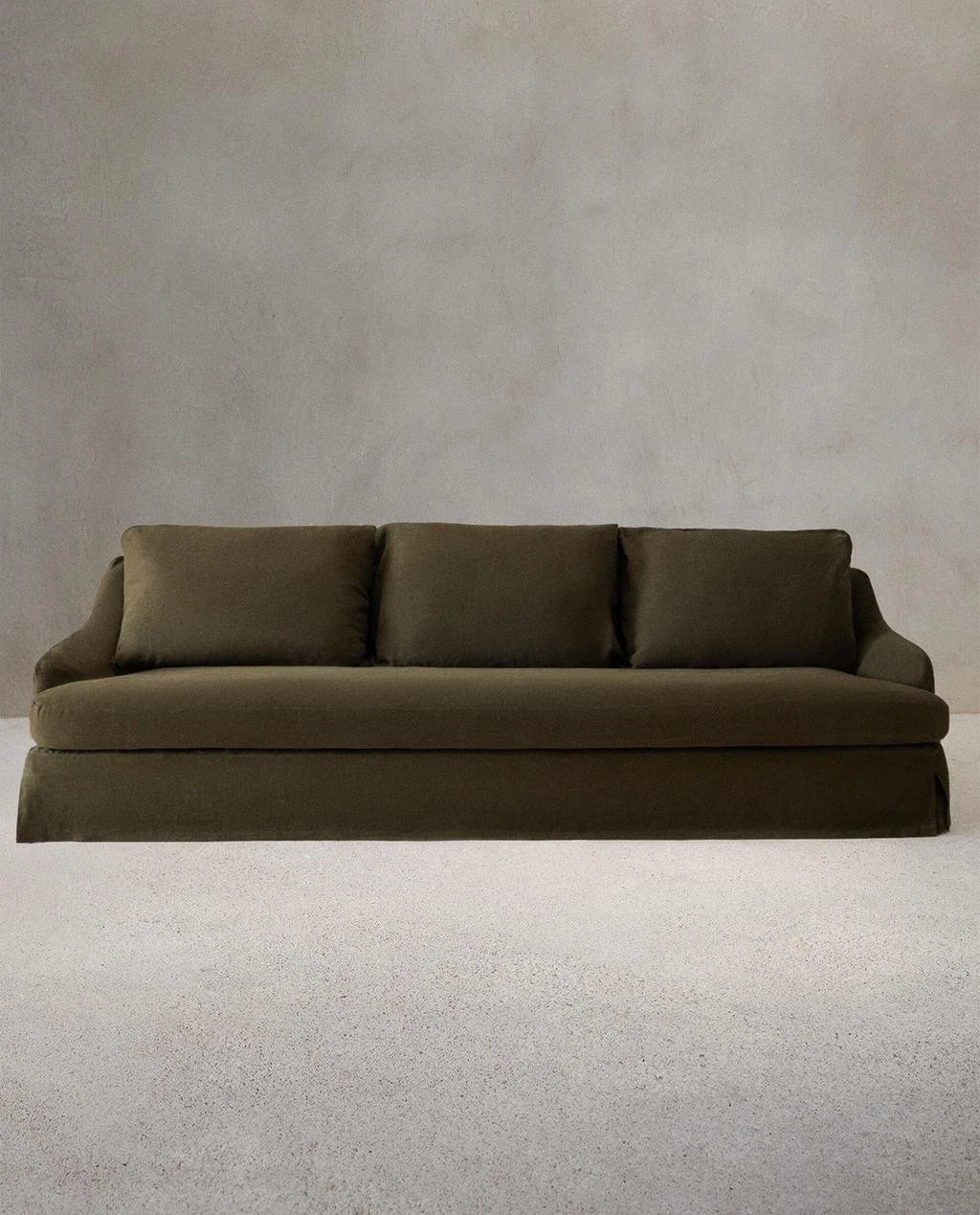 Mid-Century Modern Luxury Linen Sofa Khaki/Olive ZaraHome Style Made to Order
Opens in a new window