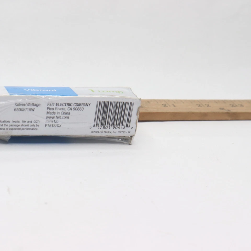 Feit Electric Preheat Fluorescent Lamp Daylight Phosphor 6500K 15W T8 F15T8/DX - Image 4 of 4