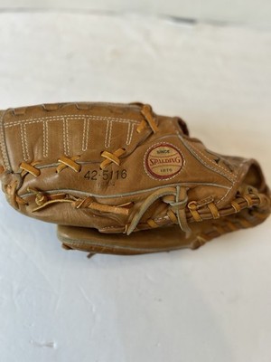 Vintage Spalding 42-516 The Franchise Baseball Glove Rawhide Lacing 12  LHT