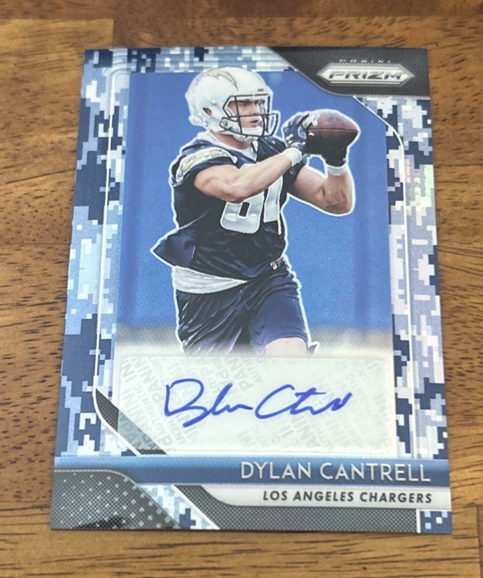 Dylan Cantrell Panini Prizm Rookie Autographs #DC Camo
