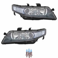 Scheinwerfer Set Weiß H1/H1 FüR Honda Accord VII Tourer CM CL Inkl. Osram Lampen