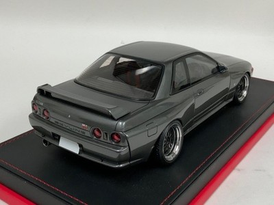 1/18 Ignition model Nissan Skyline GT-R R32 Gray Midnight Reina's