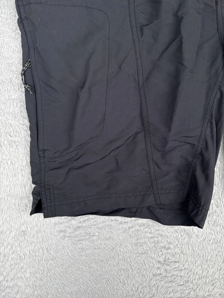 Pantalones Cortos de Ciclismo Novara Para Hombres Negro Gris Acolchado Gamuza Forro Cremallera Fly Trail MTB Foto 3 de 4