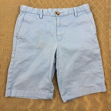 Vineyard Vines Sky Blue Youth Flat Front Shorts